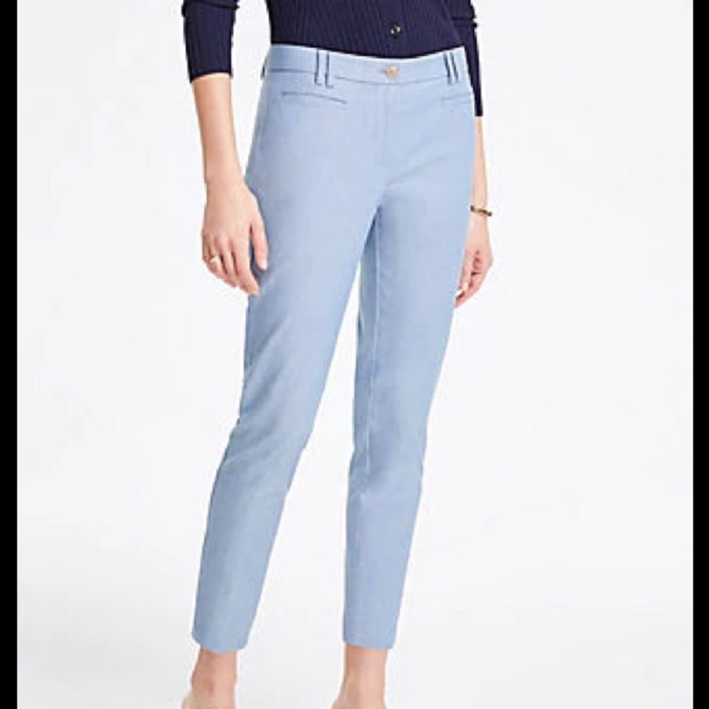 Ann Taylor Cotton Crop Pants